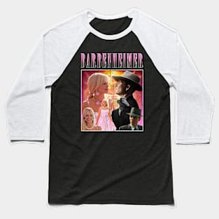 Oppenheimer x Barbie Vintage Baseball T-Shirt